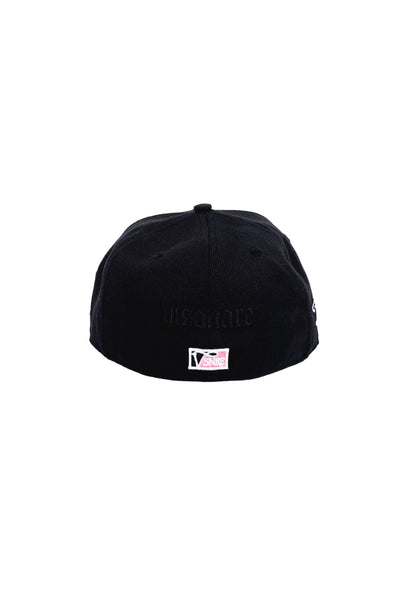 "FITTED" (Black on Black)
